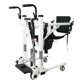 IM123 Hydraulic Patient Transfer Lift Chair With Backrest And Commode